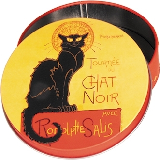 coasters, Chat Noir, Art Nouveau