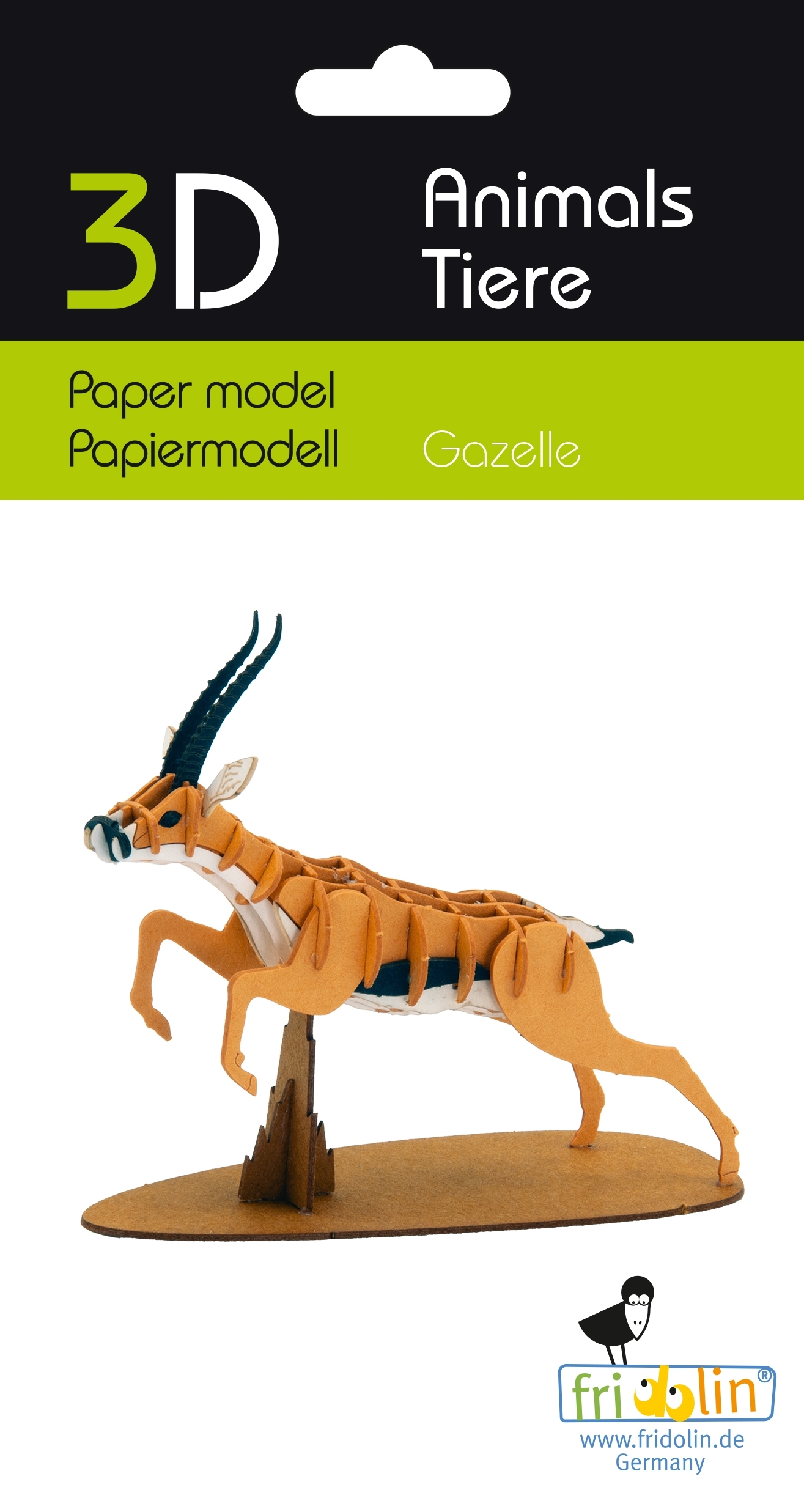 3D model, gazelle