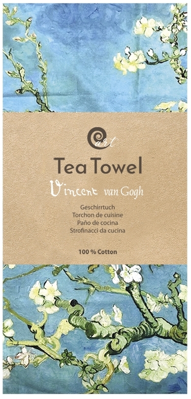 Tea towel, Van Gogh, Almond Blossom