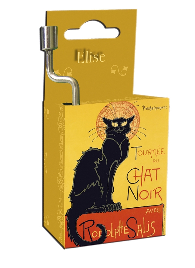 Hanging music box, For Elise/Beethoven, Chat Noir
