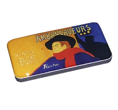Magnets, Art Nouveau, Chat Noir, in transp. box