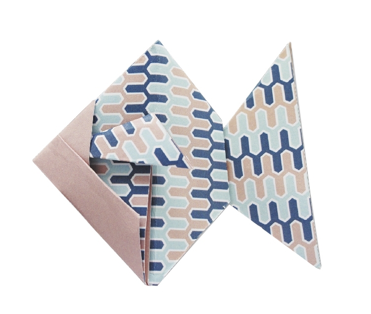 Funny Origami, Fishes, 20 sheets 15x15 cm