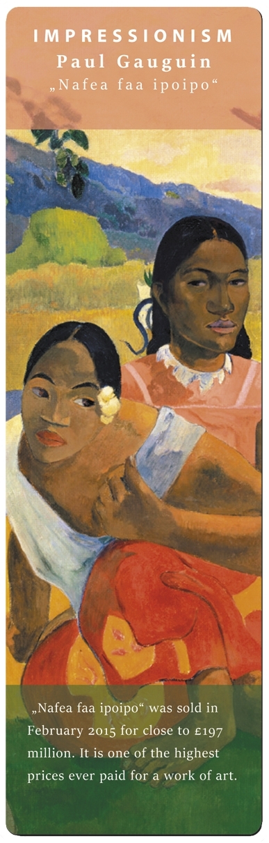 bookmark, Impressionism, Gauguin, Nafea faa ipoipo