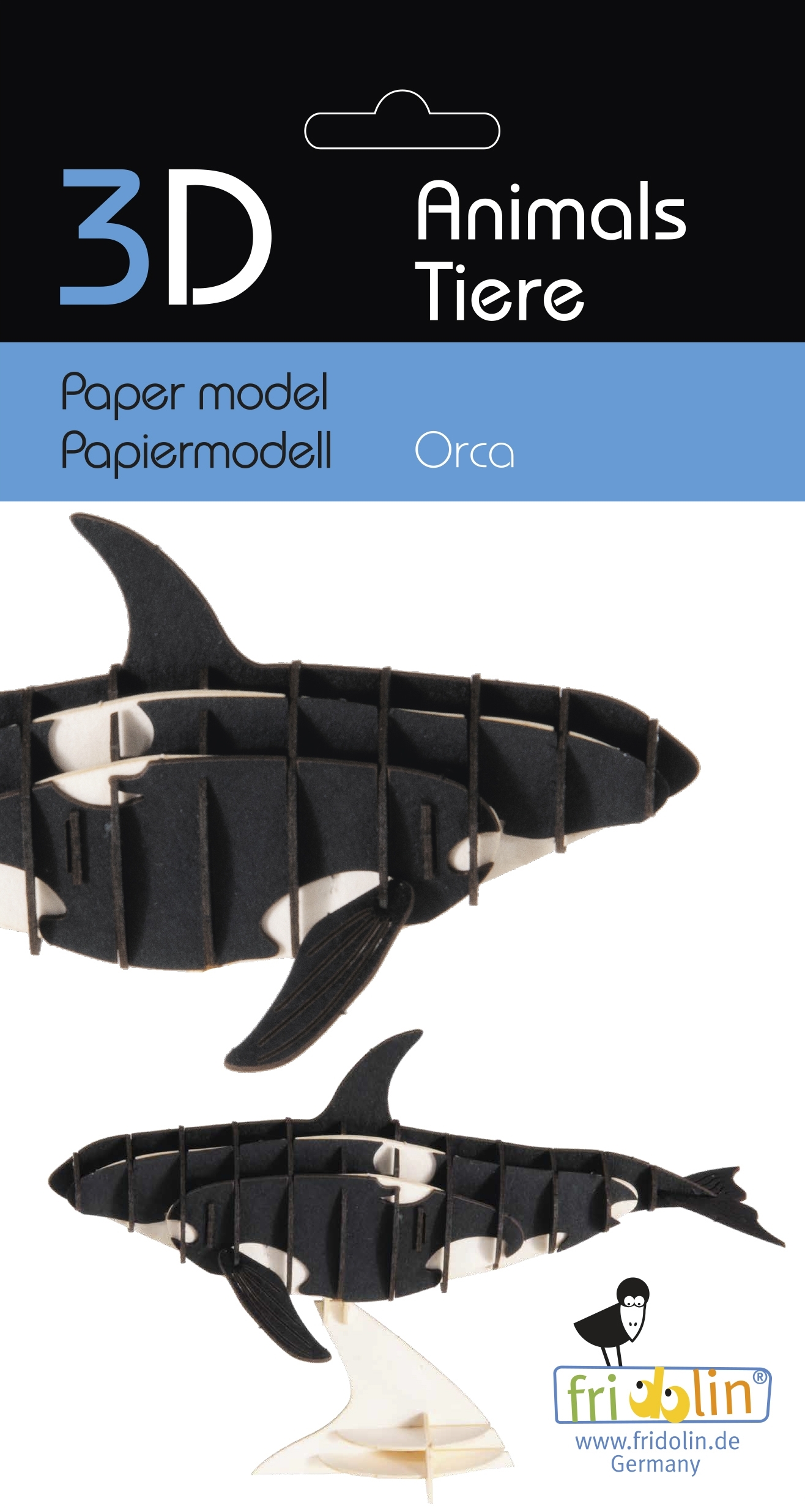3D model, orca