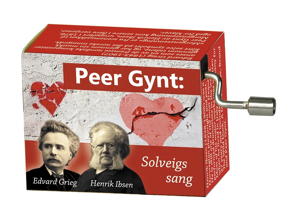 Music box, Solveigs Song, Edvard Grieg