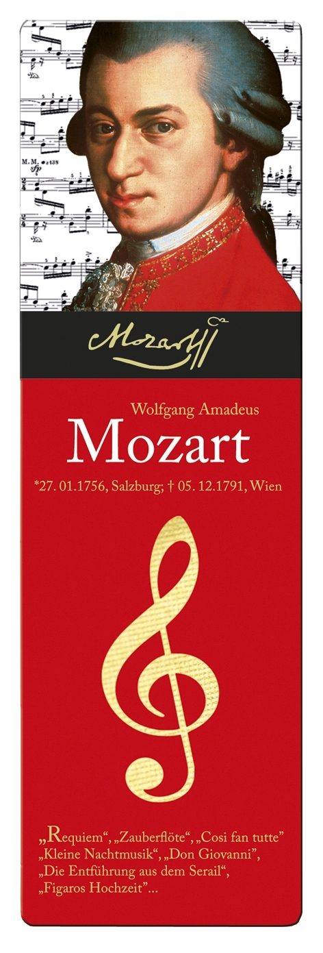bookmark, Composers, Mozart