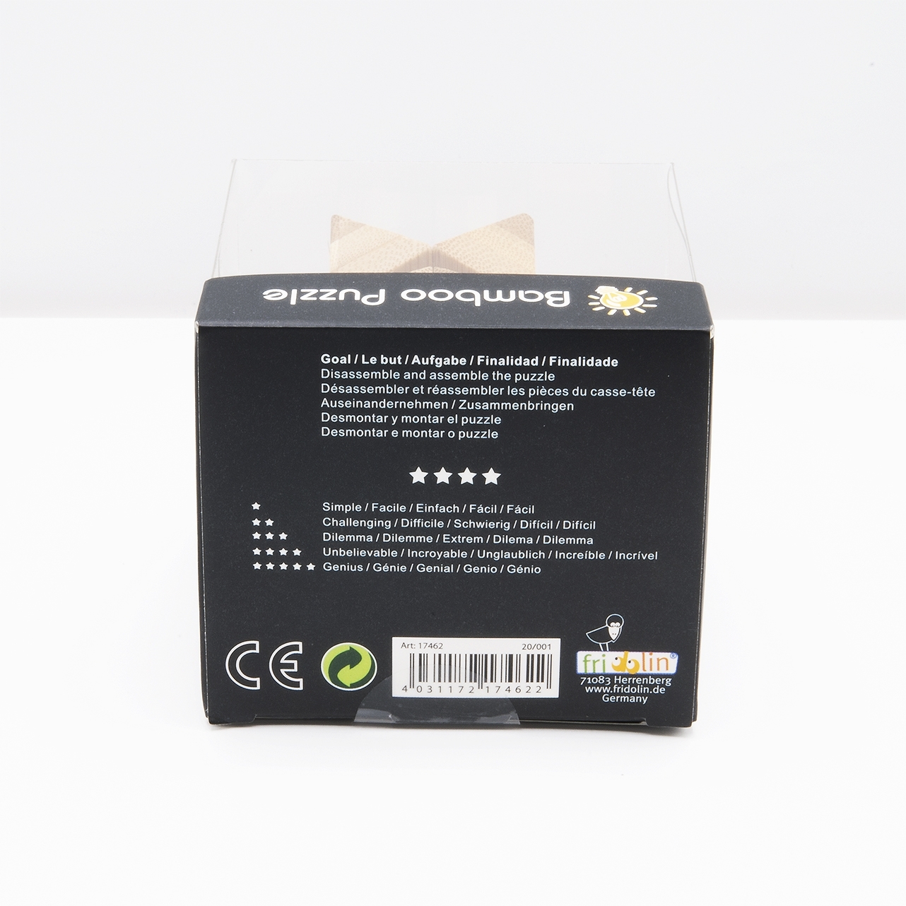 IQ-Test, Bamboo puzzle, Star