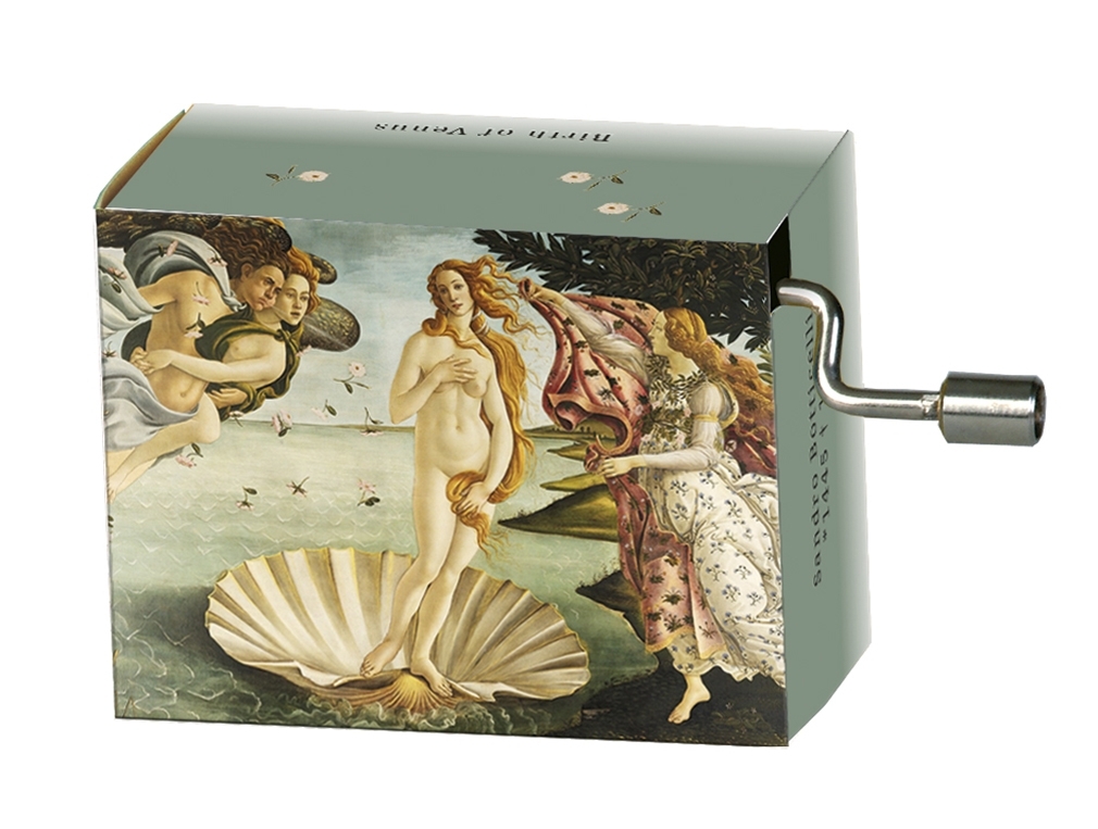 Music box, Arabesque, Botticelli/Birth of Venus