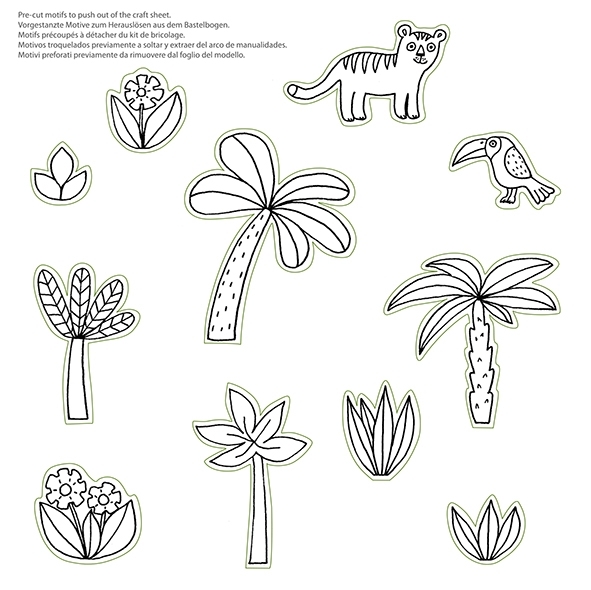 Craft kit, jungle