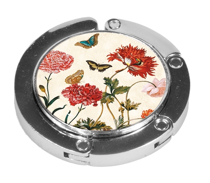 Bag hanger, Merian, silver