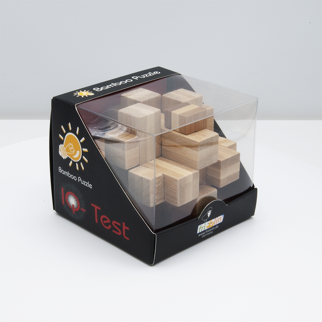 IQ-Test, bamboo puzzle, Cube Cross