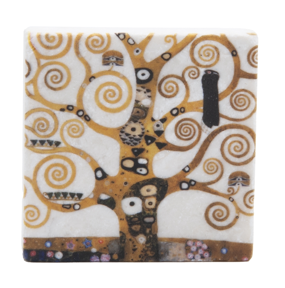 Magnet, Klimt, Lebensbaum, Marmor