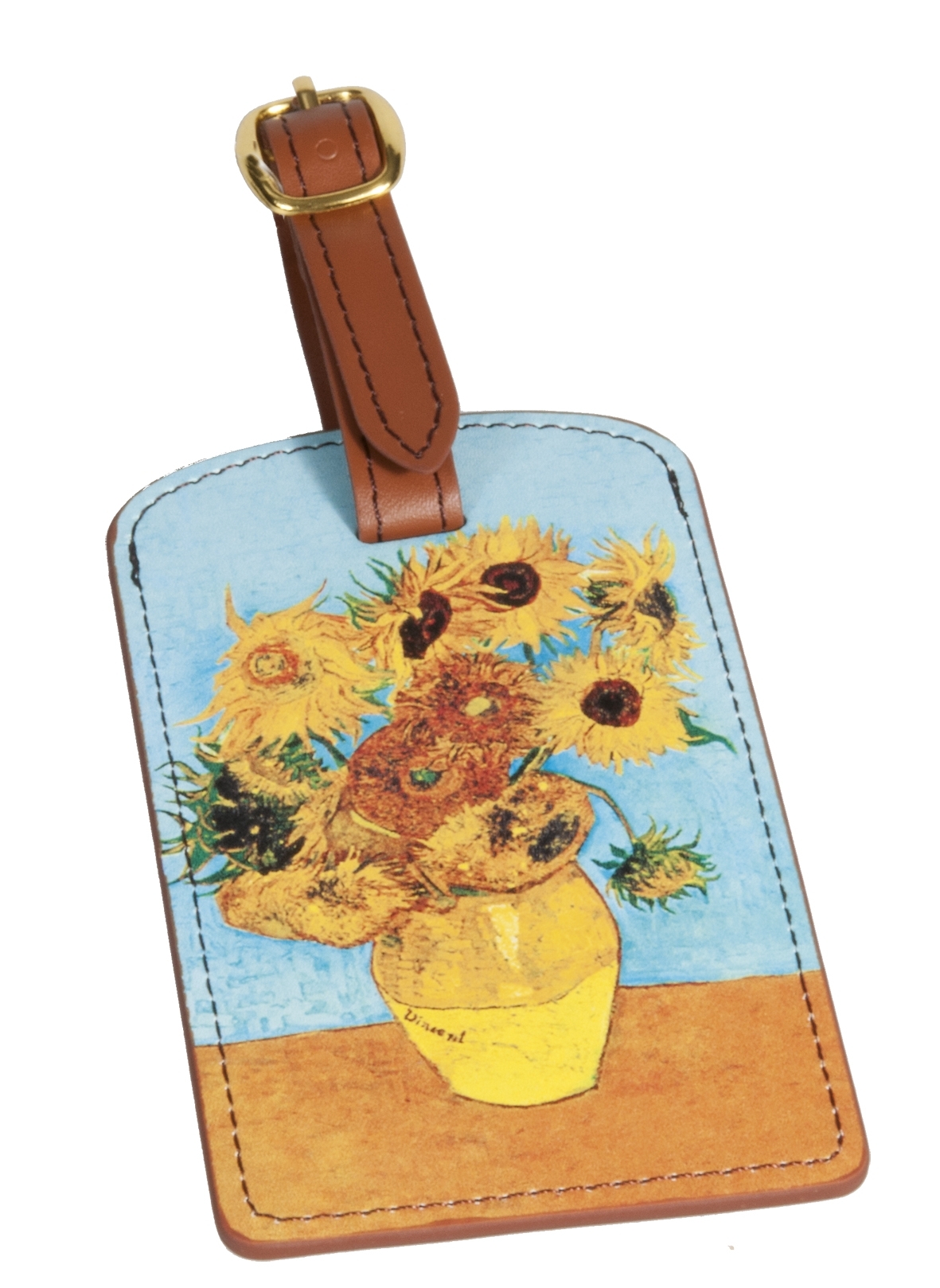 Kofferanhänger, Van Gogh, Sonnenblumen