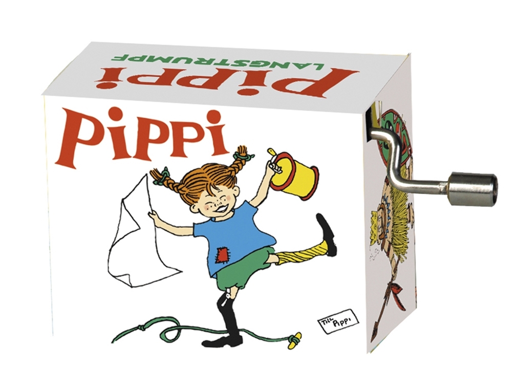 Music box, Grandpa Fabian, Pippi Longstocking