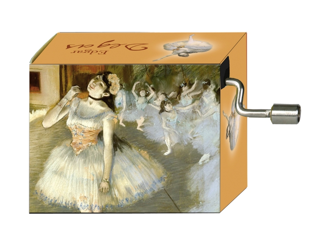 Music box, Flower Waltz/Tschaik, Degas, Ballet