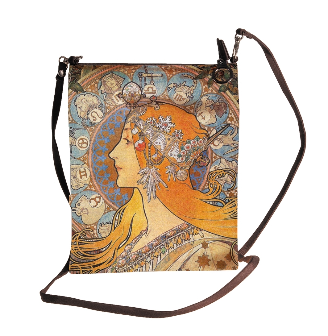 shoulder bag, Art Nouveau, Zodiac