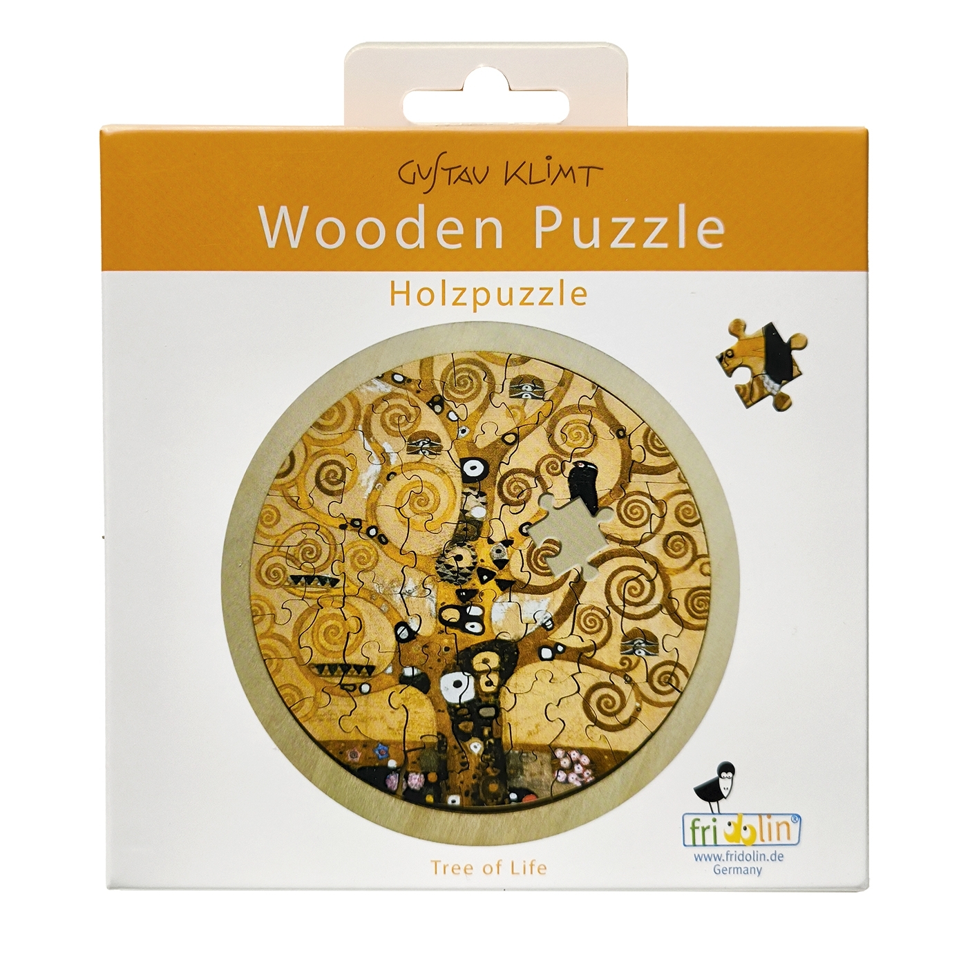 Art-Puzzle, Klimt, Tree of Life, wood