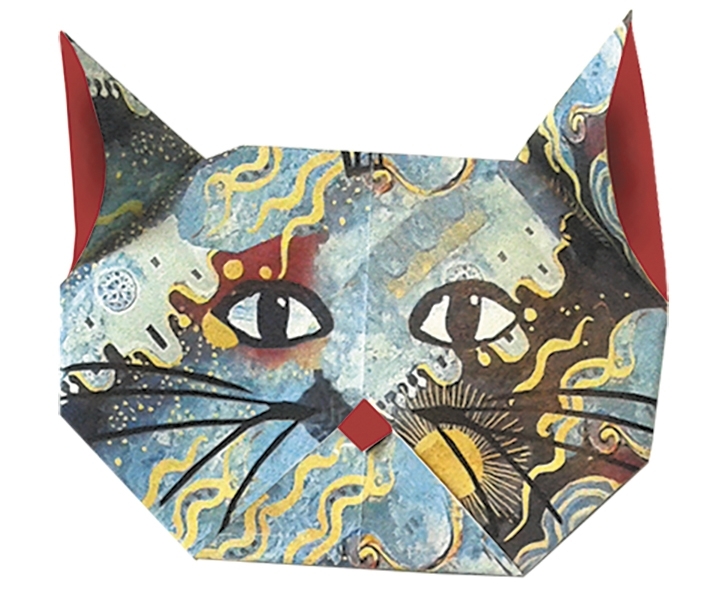 Art-Origami, Cat, Wachtmeister, 20 sheets 15x15 cm