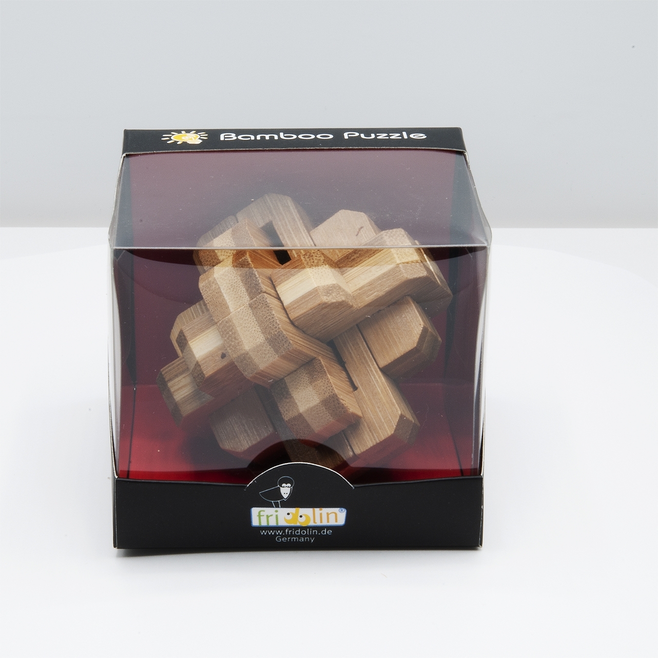 IQ-Test, bamboo puzzle, Round Knot