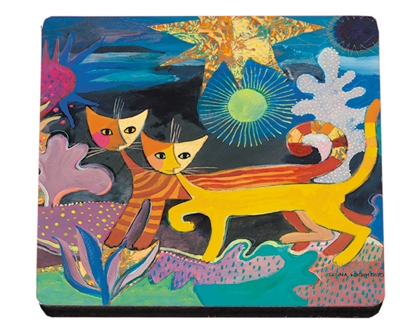 coaster, Wachtmeister, Wonderland, MDF/Felt