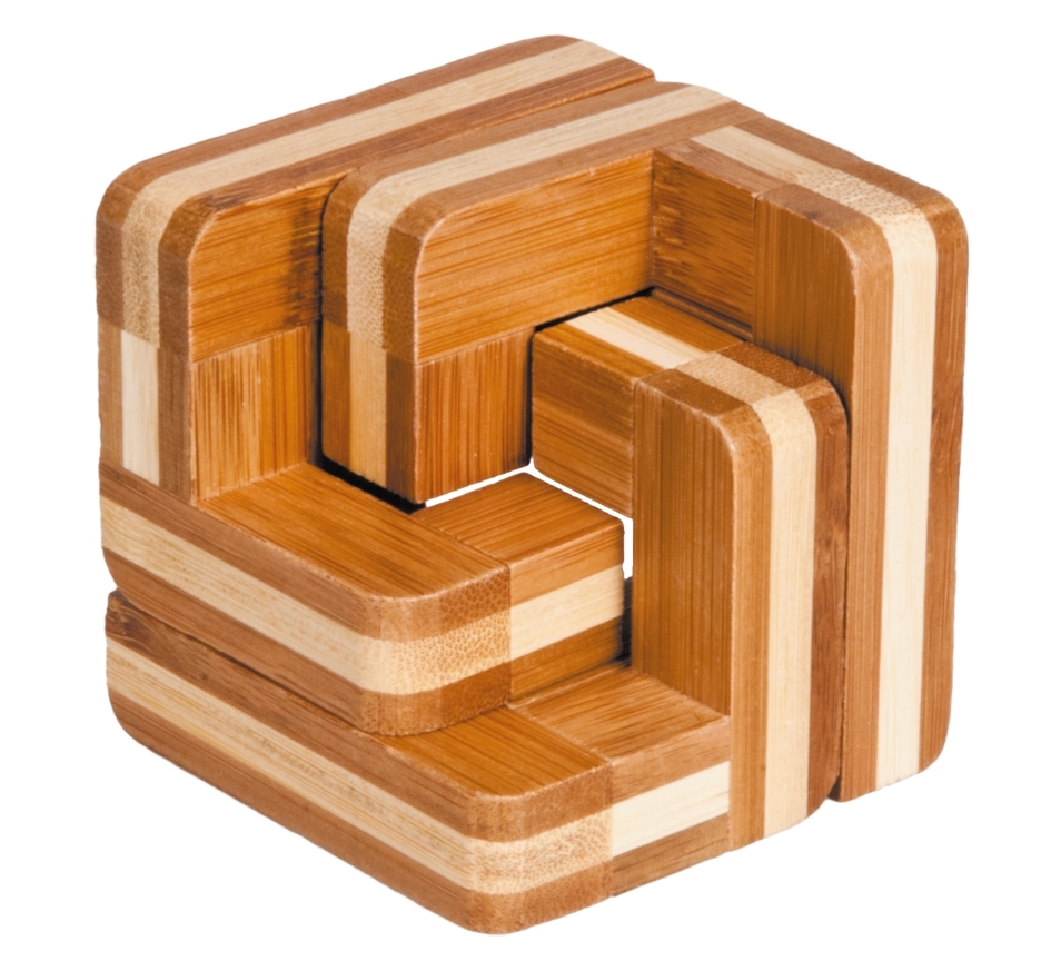 IQ-Test, bamboo puzzle, Stairs