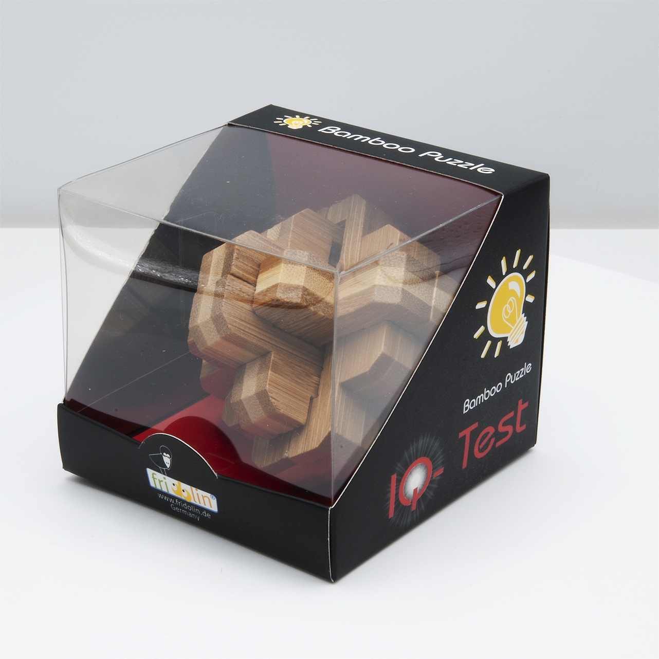 IQ-Test, bamboo puzzle, Round Knot