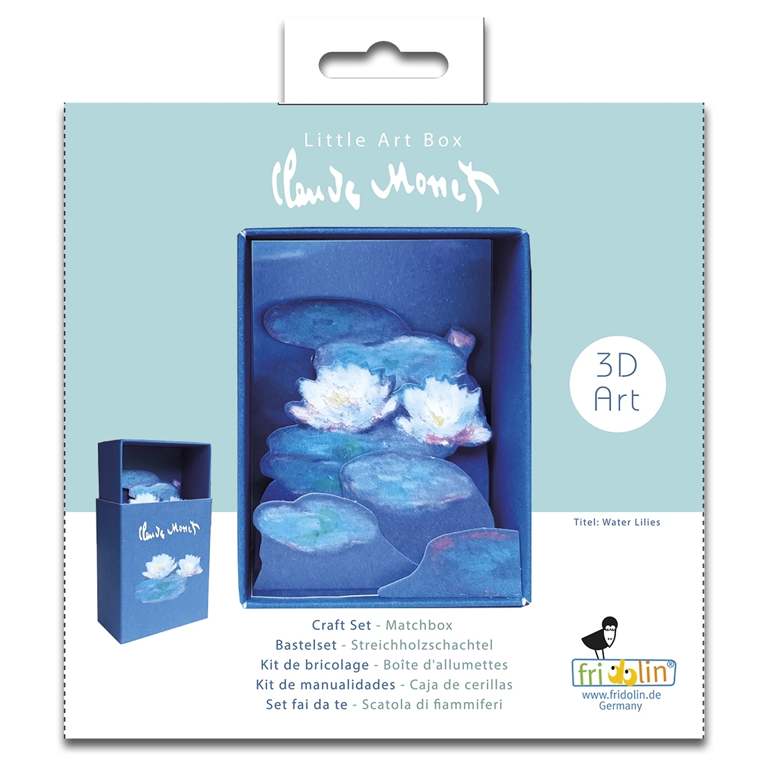 Little Art Box-Set, Monet, Water Lilies