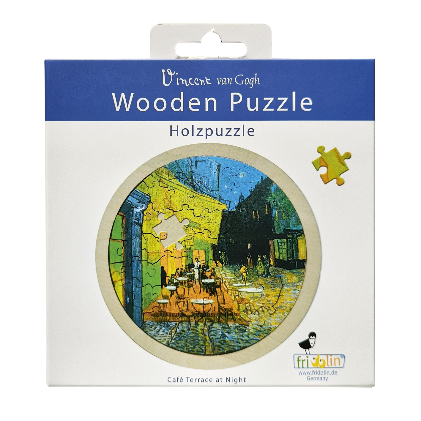 Art-Puzzle, Van Gogh, Cafe de nuit, wood