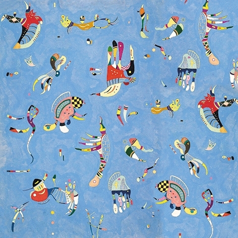 Art-Origami, Bird, Kandinsky, 20 sheets 15x15 cm