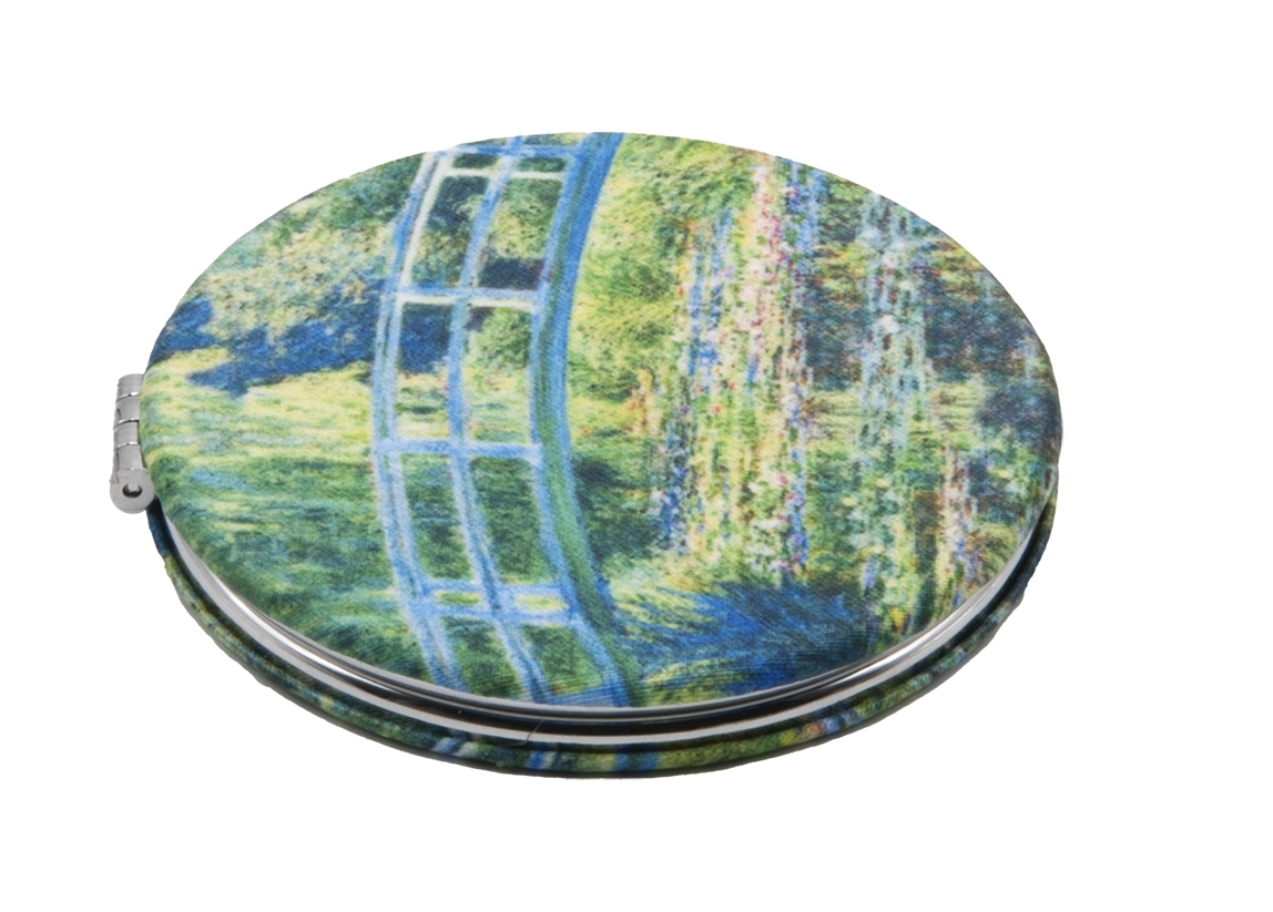 Pocket mirror, Monet, Japanese Bridge