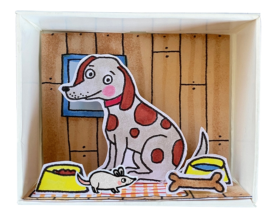 Craft kit, dog with bowl