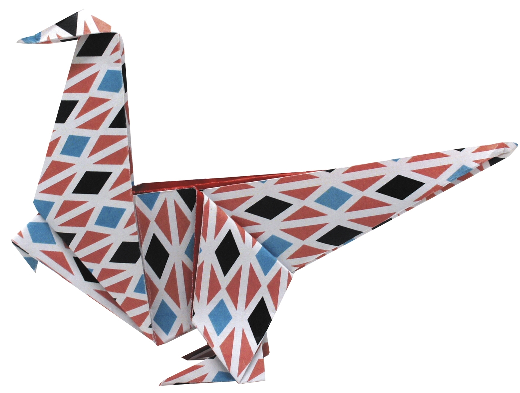 Funny Origami, Dinosaur, 20 sheets 20x20 cm