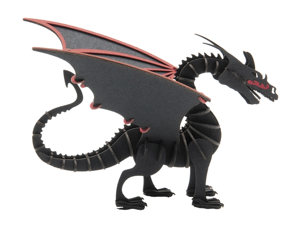 3D model, dragon