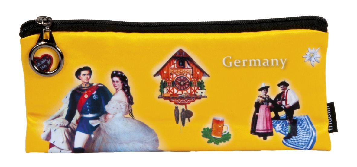 Pencil bag, Germany, yellow