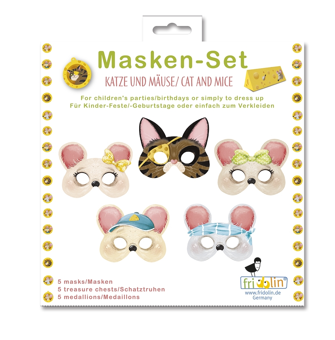 Mask Set, Cat and Mice