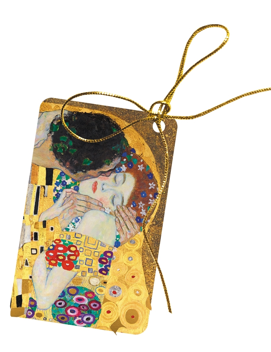 Gift Tag, Klimt, The Kiss, 10 pcs
