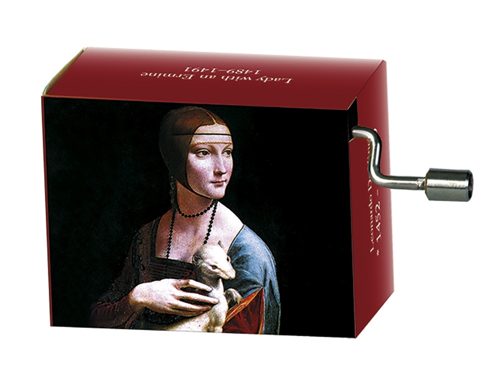 Music box, Song of Joy, Beethoven, da Vinci Ermine