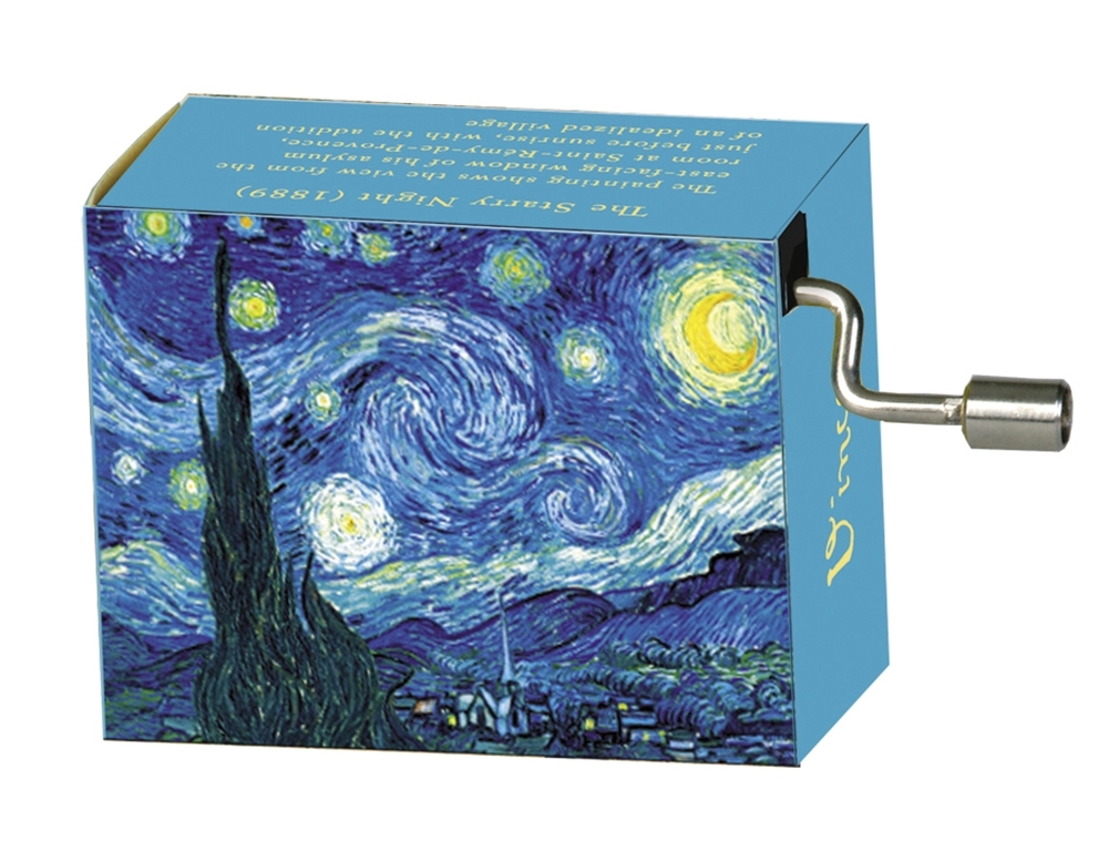 Music box, Flower Waltz/Tschaik, Gogh/Starry night