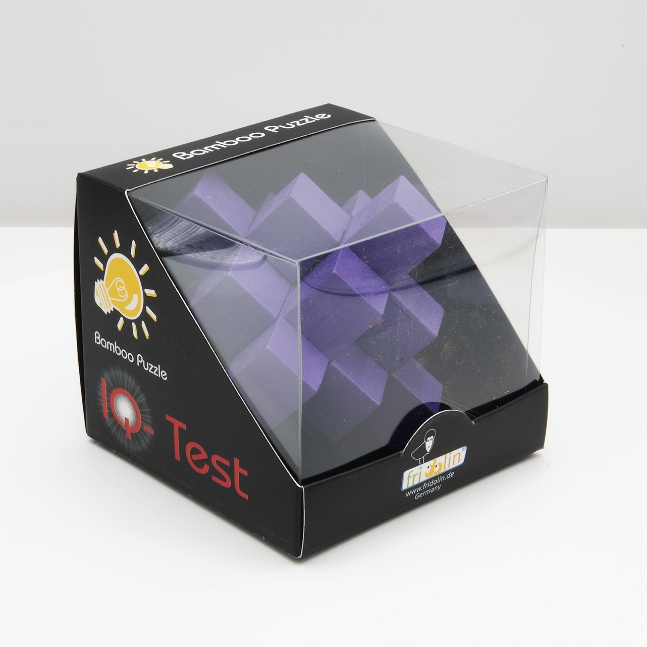 IQ-Test, bamboo Blockpuzzle, violet