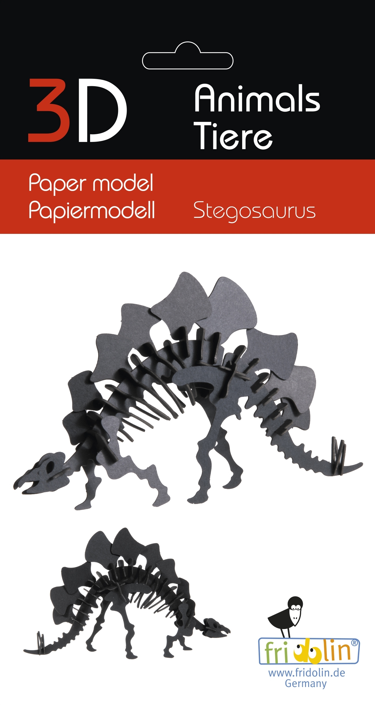 3D model, stegosaurus