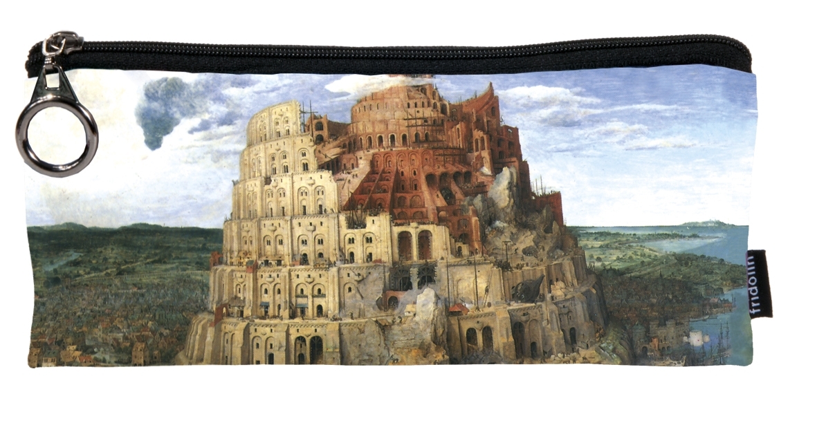 pencil bag, Bruegel, Tower of Babel