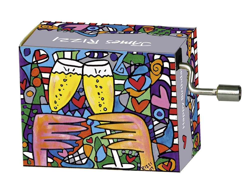 Music box, Happy Birthday, J. Rizzi/Here´s to love