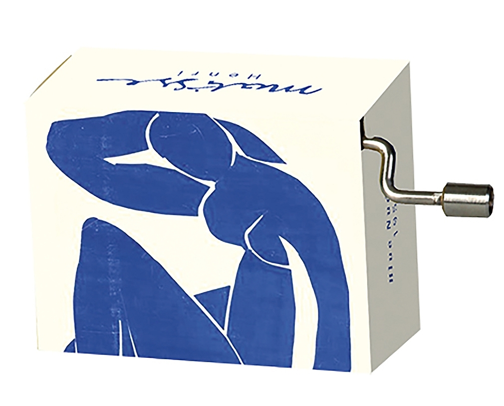 Music box, Spring/Vivaldi, Matisse/Blue nude