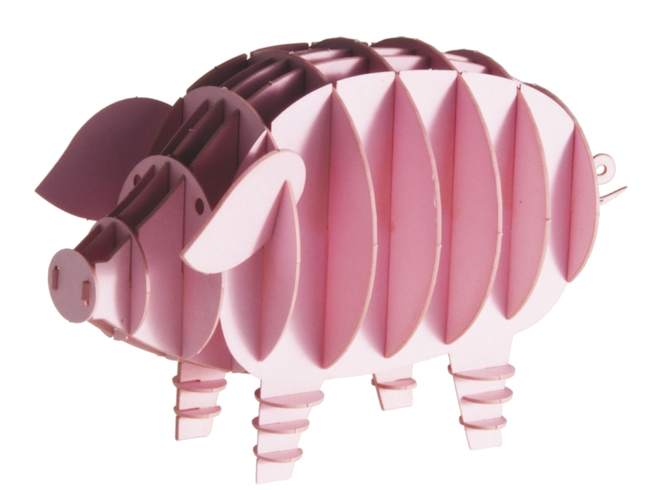 3D model, pig