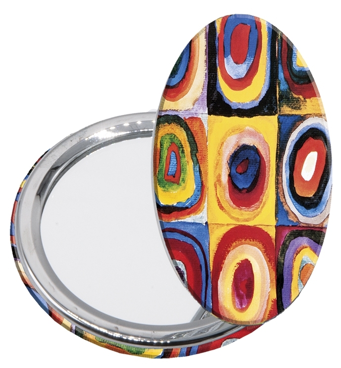 Pocket mirror, Kandinsky, Color Study