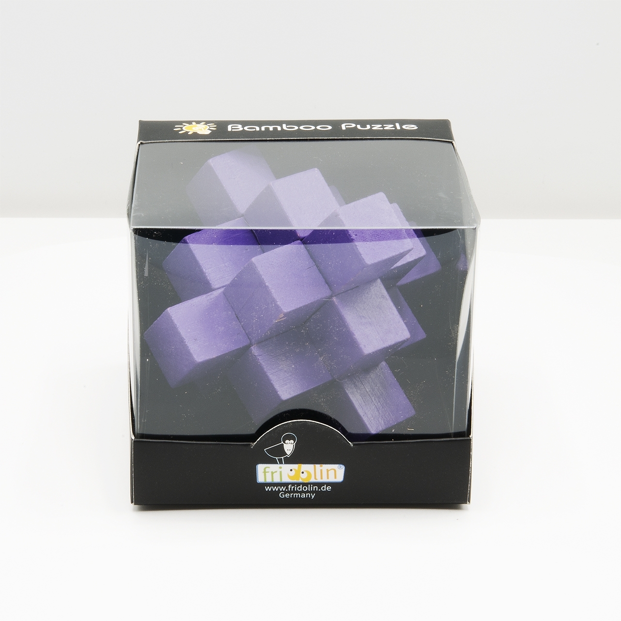 IQ-Test, bamboo Blockpuzzle, violet