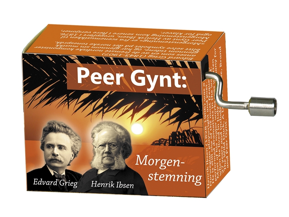 Music box, Morning Mood, Edvard Grieg
