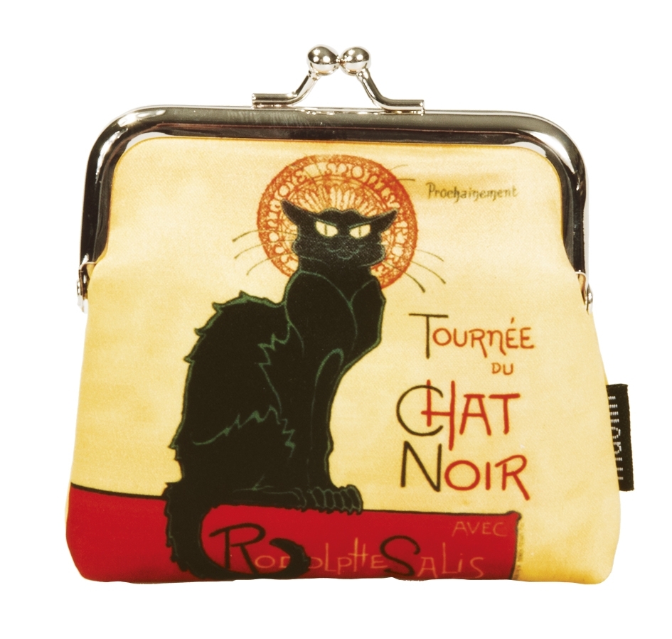 Click purse, Chat Noir, Art Nouveau