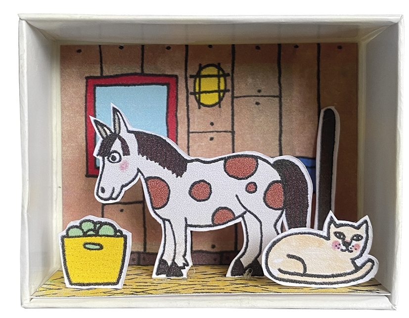 Craft kit, horse in stable