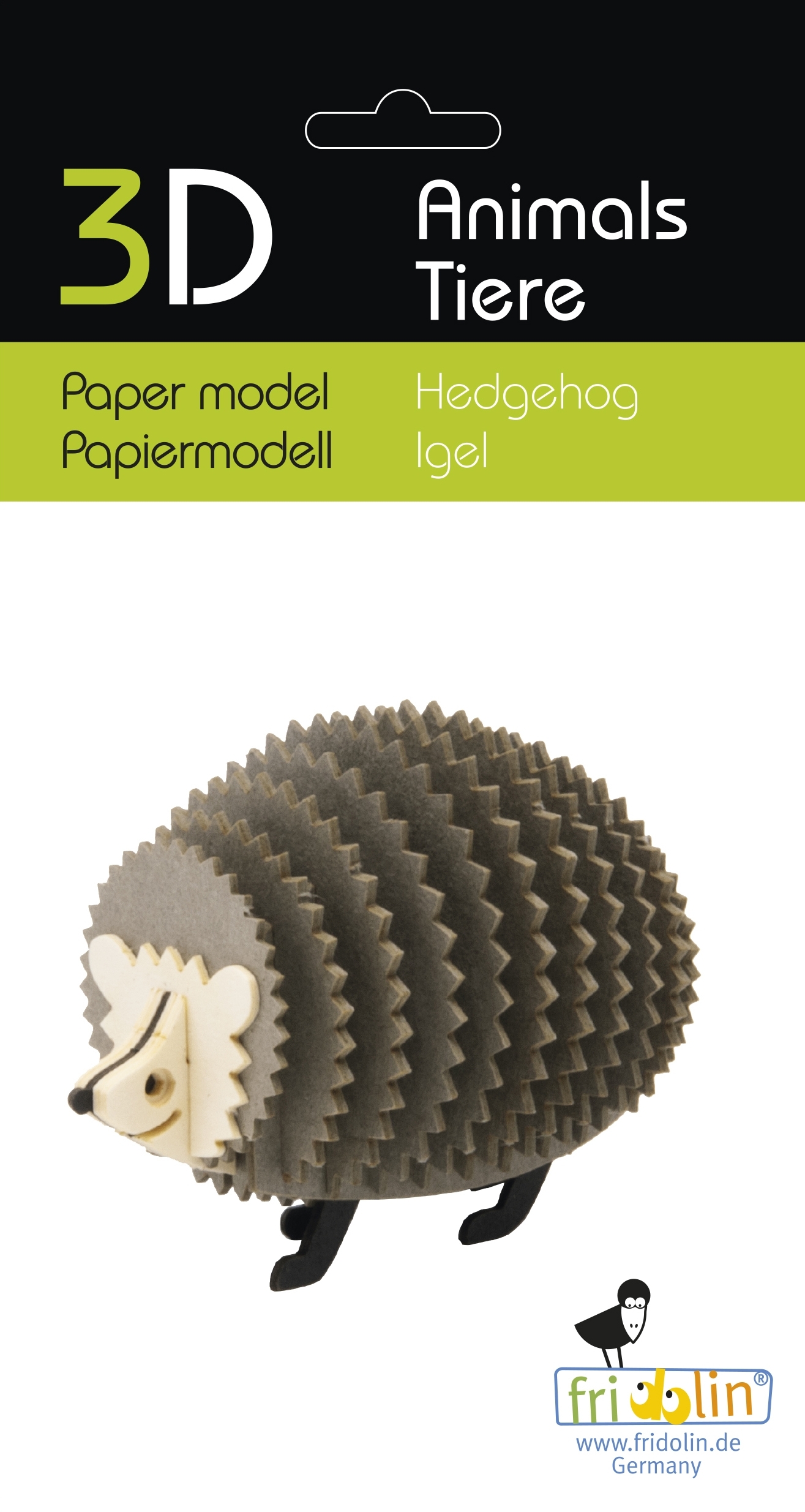 3D model, hedgehog